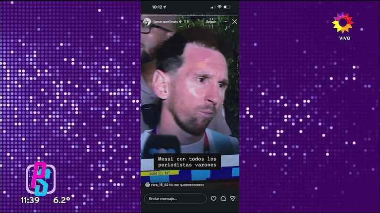Lionel Messi por Tamara Pettinato.