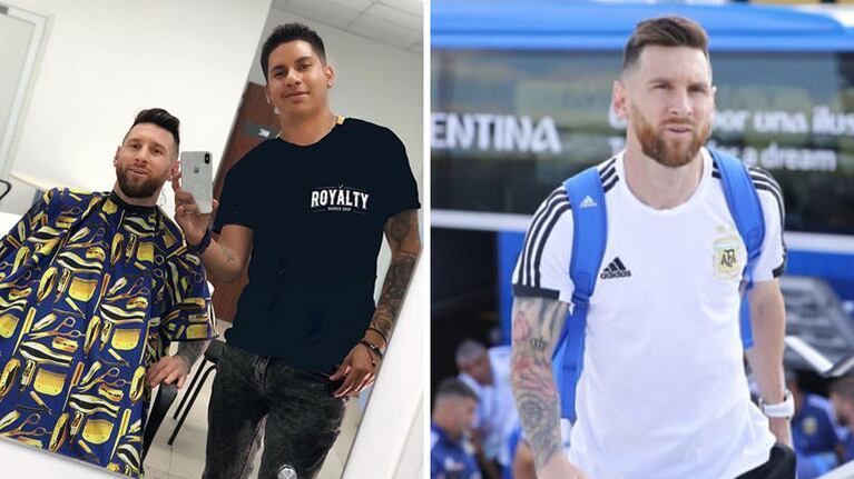 Lionel Messi se cortó el pelo a horas de Argentina-Francia: ¡mirá cómo quedó!