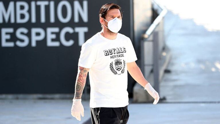 Lionel Messi se hizo el test del coronavirus y pronto volverá a los entrenamientos con Barcelona