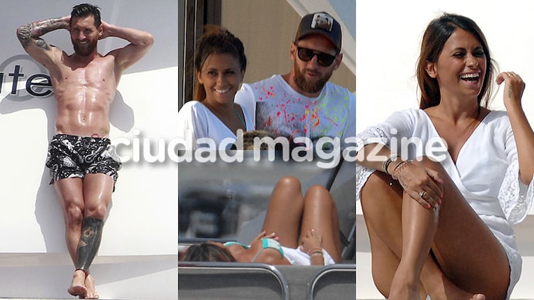 Lionel Messi y Antonela Roccuzzo