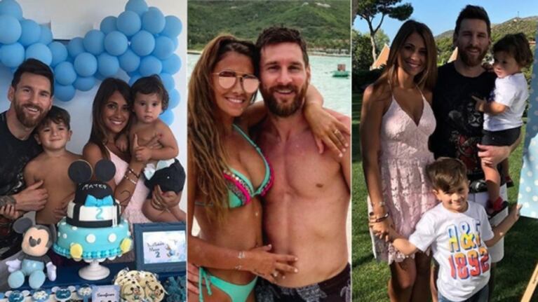 Lionel Messi y Antonela Roccuzzo celebraron los dos años de Mateo: "¡Feliz cumple, gordito hermoso!"