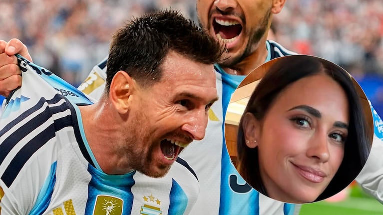 Lionel Messi y Antonela Roccuzzo. (Foto: AP y @antonelaroccuzzo)