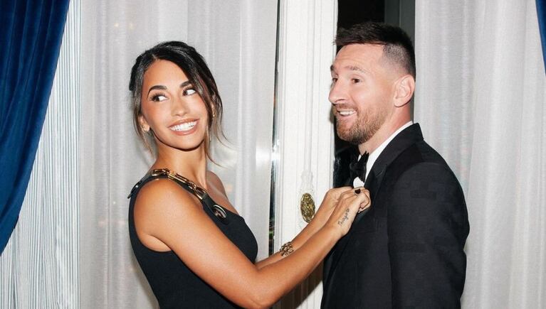 Lionel Messi y Antonela Roccuzzo. Fuente: Instagram.