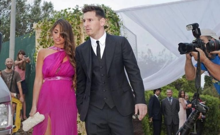 Lionel Messi y Antonella Roccuzzo. (Foto: Mundo Deportivo)