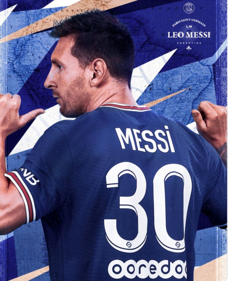 Lionel Messi y la romántica historia detrás de su camiseta del PSG con el número 30: es el día de su aniversario de casado