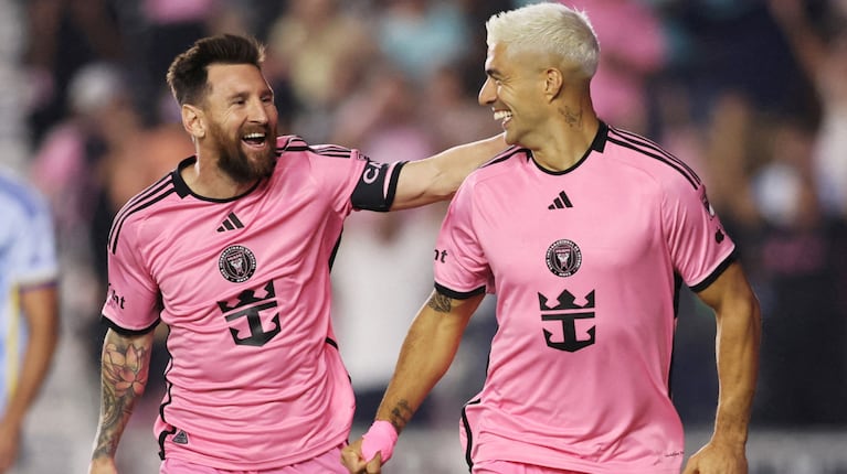 Lionel Messi y Luis Suárez buscarán darle el triunfo al Inter Miami para pasar a cuartos de final. (Foto: Reuter).
