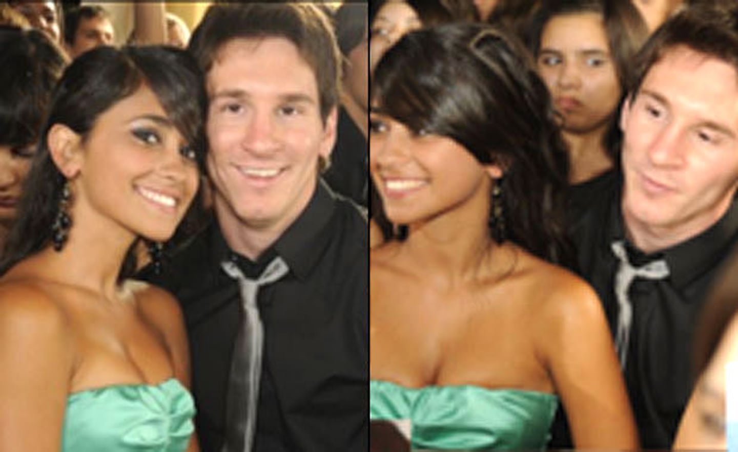 Lionel Messi y su novia, Antonella Roccuzo, serán padres de un varón. (Fotos: Web)