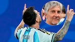 Lionel Messi y su papá, Jorge. (Foto: AP Photo/Charlie Riedel)