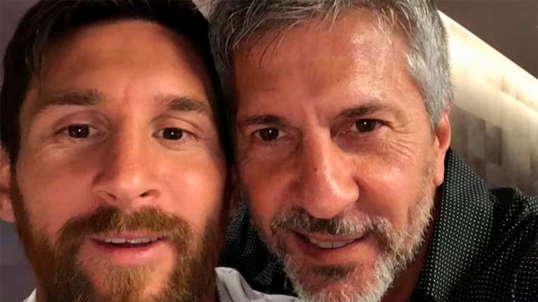 Lionel y Jorge Messi, su papá. (Foto: IG)