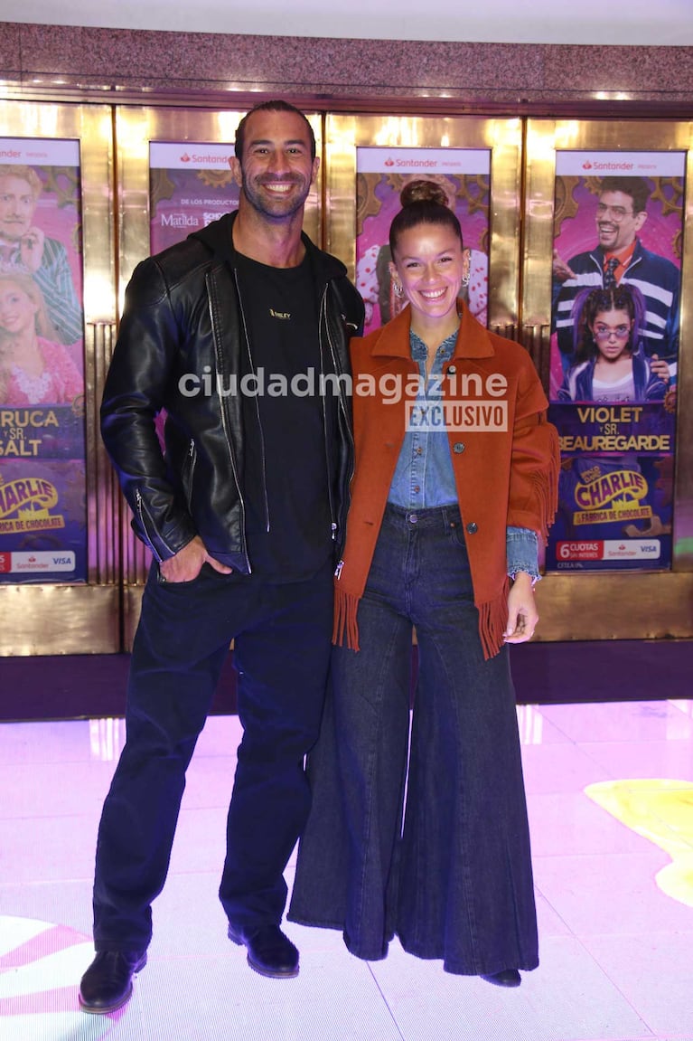 Lisandro "Licha" Navarro y Milagros Leveratto (Foto: Movilpress)