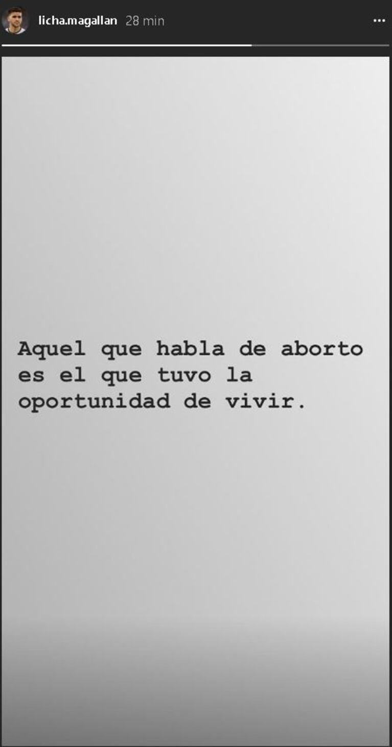 Lisandro Magallán, futbolista de Boca, se manifestó en contra de la legalización del aborto