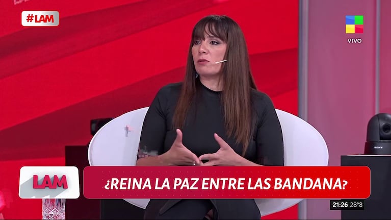 Lissa Vera en LAM (Foto: captura de América).