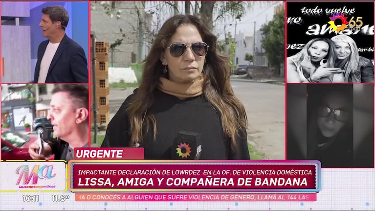 Lissa Vera habló de Lowrdez Fernández en Mujeres Argentinas (Foto: captura de eltrece).