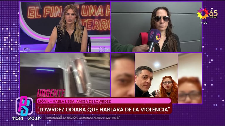 Lissa Vera habló en Puro Show de Lowrdez Fernández (Foto: captura de eltrece).