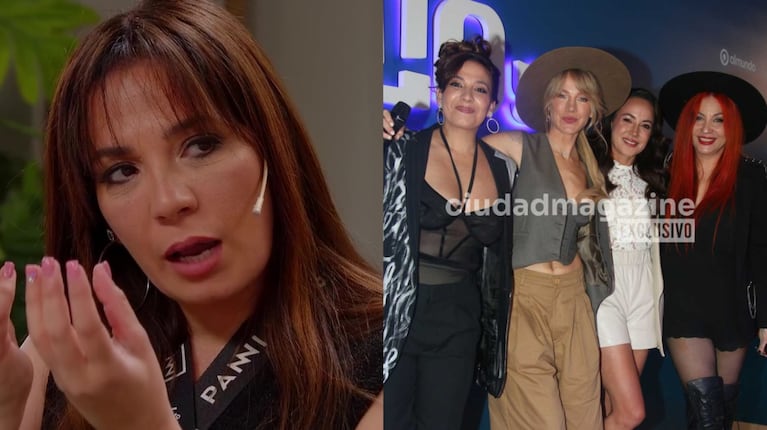 Lissa Vera y las Bandana (Foto: captura eltrece y Movilpress)