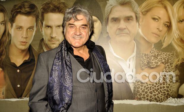 Lito Cruz en la presentación de Sos mi hombre (Foto: Jennifer Rubio). 