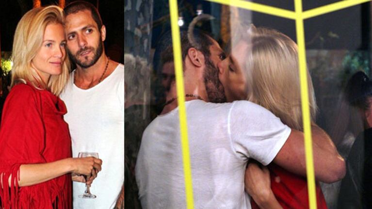 Liz Solari, muy -¡pero muy!- apasionada con su novio (Foto: www.pronto.com.ar).