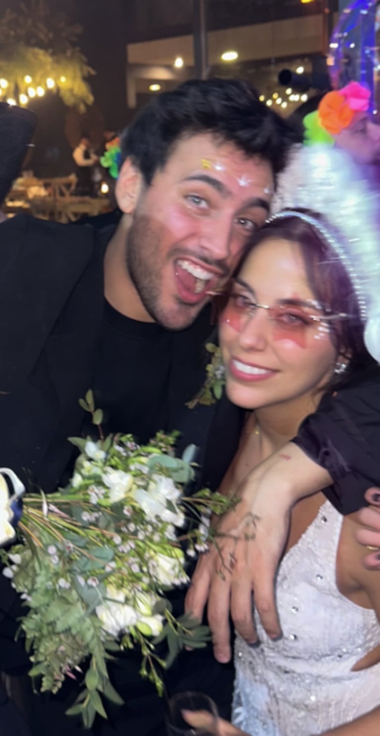 Lizardo compartió en Instagram las fotos más lindas del casamiento de su hermana Milagros en Córdoba.