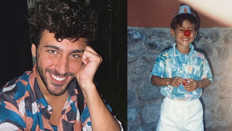 Lizardo compartió una emotiva foto de su infancia.
