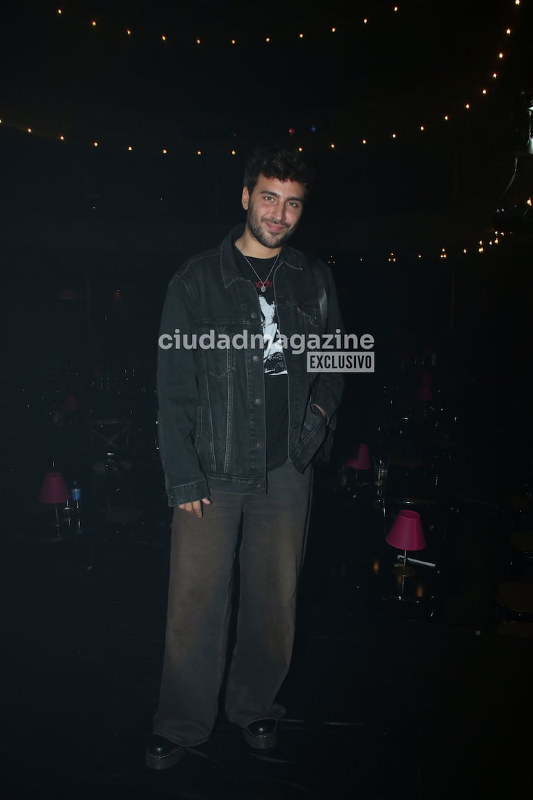 Lizardo Ponce en el teatro (Foto: Movilpress).
