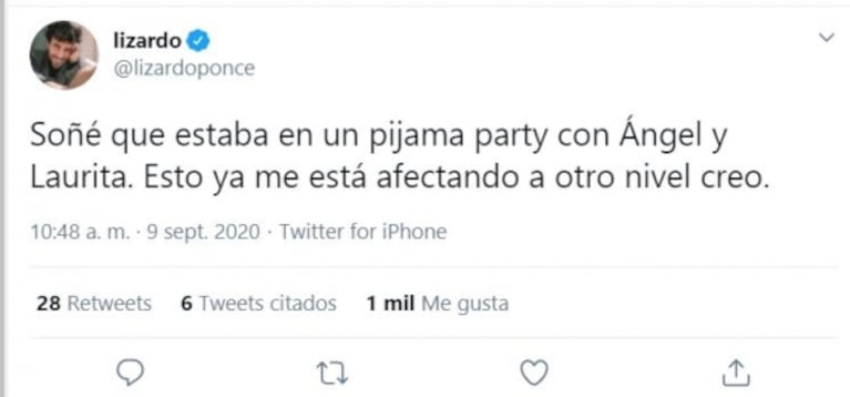 Lizardo Ponce tuvo un insólito sueño con Ángel de Brito y Laurita Fernández: "Esto me está afectando"