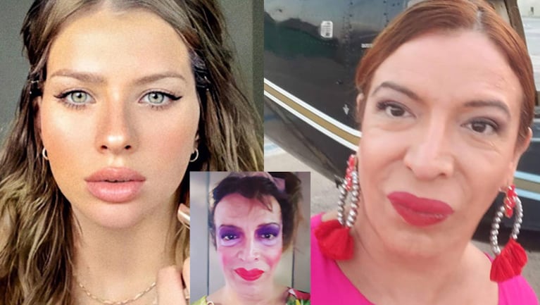 Lizy siguió el tutorial de make up de China.