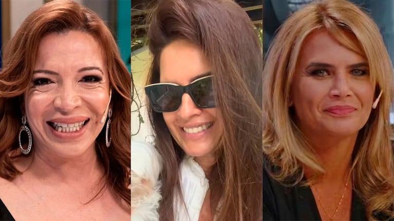 Lizy Tagliani, Amalia Granata e Isabel Macedo presentaron a sus nuevas mascotas (captura de eltrece e Instagram)