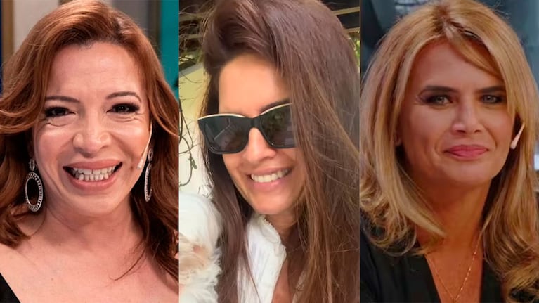 Lizy Tagliani, Amalia Granata e Isabel Macedo presentaron a sus nuevas mascotas (captura de eltrece e Instagram)