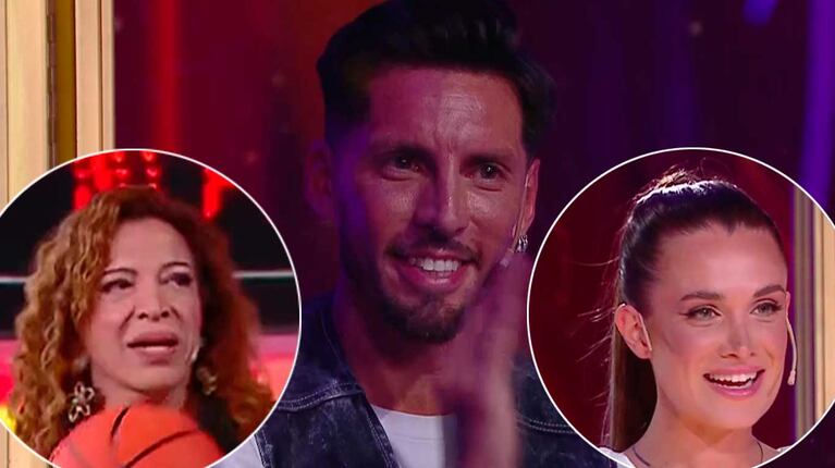 Lizy Tagliani, Cami Homs y José Sosa (Foto: captura Telefe)