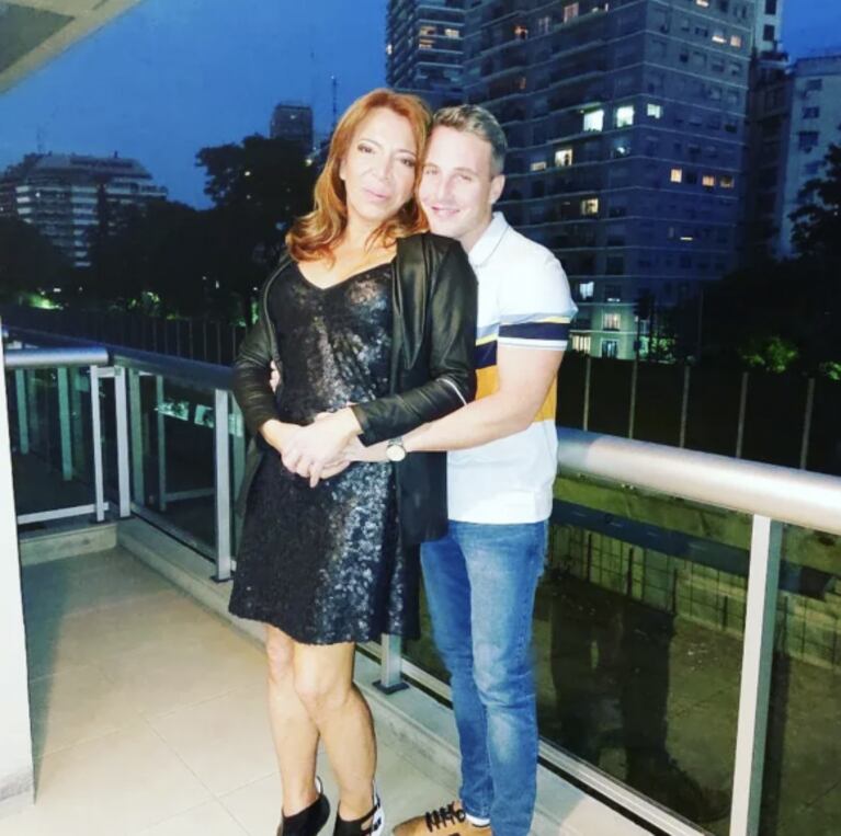 Lizy Tagliani desmintió la reconciliación con Leo Alturria con una foto: "Hermosa noche"