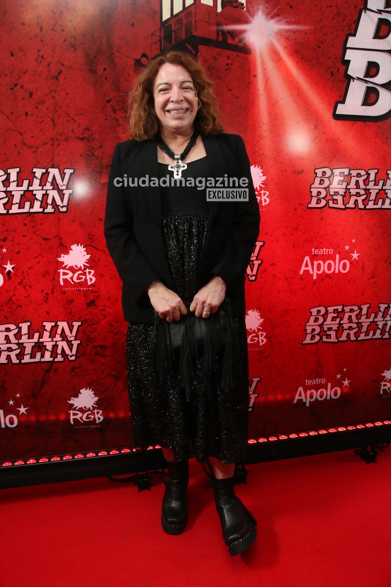 Lizy Tagliani en el estreno de Berlín Berlín (Foto: Movilpress).