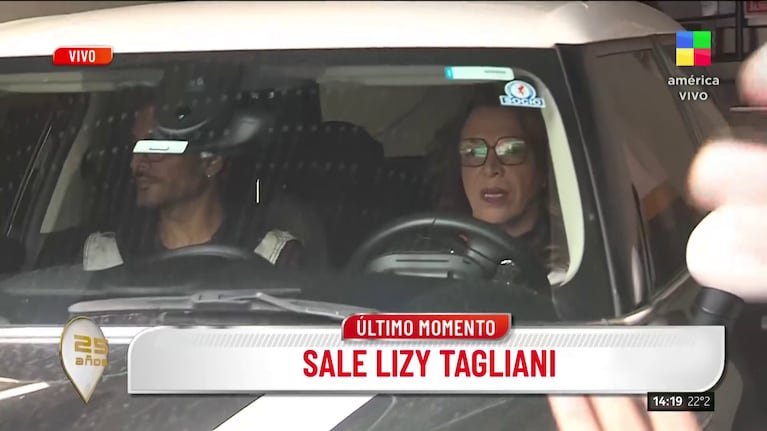 Lizy Tagliani. (Foto: Intrusos)