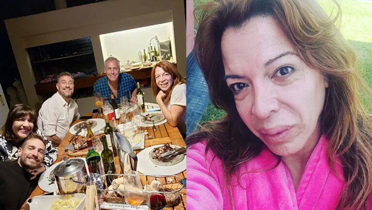 Lizy Tagliani le dedicó un tierno posteo a sus amigos en medio de su escándalo con Leo Alturria.