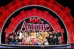 Lizy Tagliani y el elenco de Annie celebraron las 100 funciones del exitoso musical