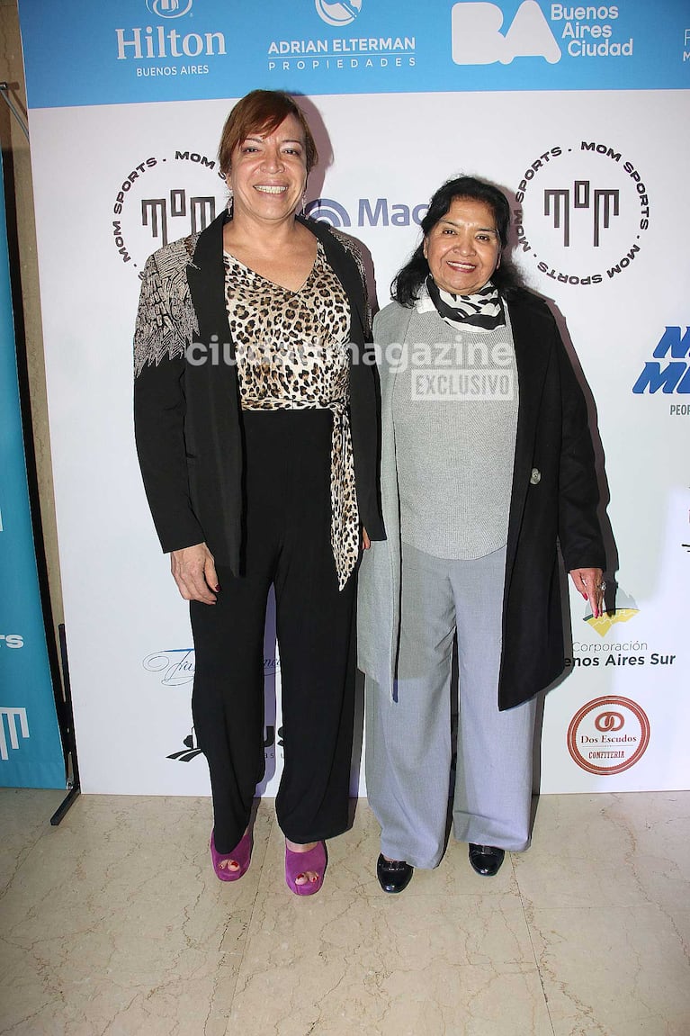 Lizy Tagliani y Margarita Barrientos (Foto: Movilpress)