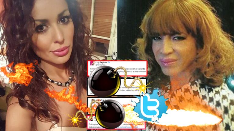 Lizy Tagliani y Pamela Sosa, tremendo cruce en Twitter (Foto: Web)