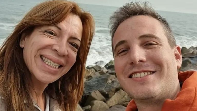Lizy Tagliani y Sebastián Nebot.