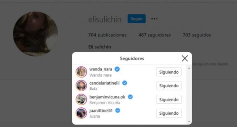Llamativa decisión de Eli Sulichin tras blanquear su noviazgo con Benjamín Vicuña: abrió una cuenta de Instagram pública