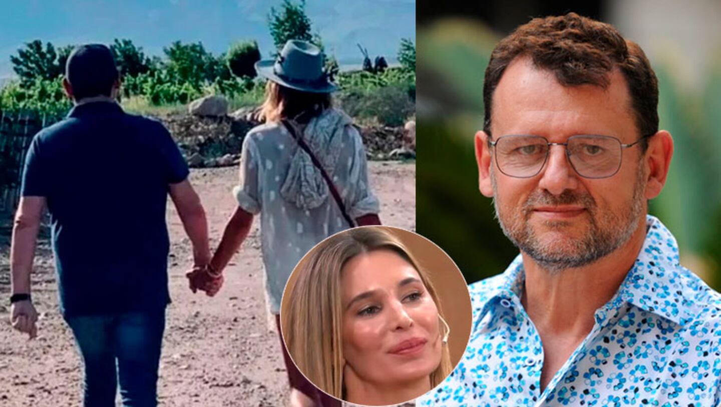 Llamativa respuesta de Christophe Krywonis cuando le preguntaron si está de novio con Dolores Barreiro: ¡Feliz 2021!