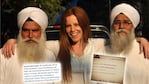¡Llamativo título! Mirá de qué se recibió Kämpfer en un centro de meditación en la India. Foto: Instagram