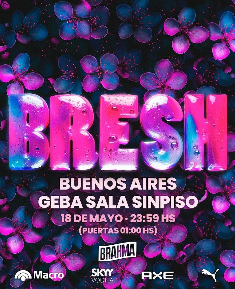 Llega el invierno y Bresh se muda a Geba Indoor Sala Sin Piso: cómo conseguir entradas 