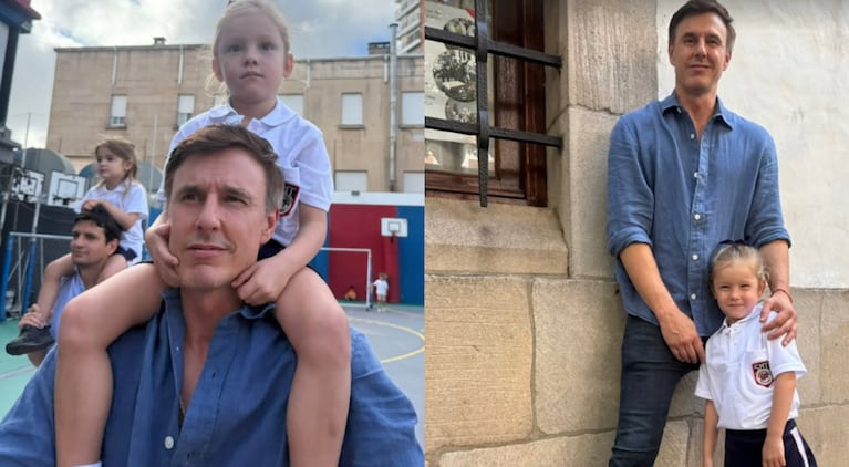 Llegó el primer día de clases de Anita García Moritán, la hija de Pampita y Roberto García Moritán | Créditos: Instagram @robergmoritan