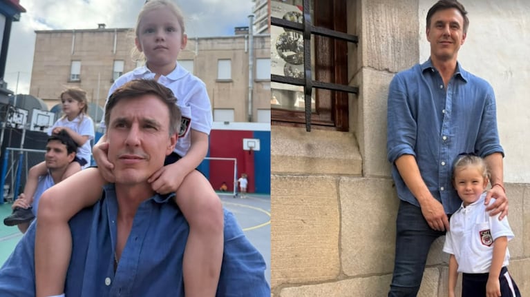 Llegó el primer día de clases de Anita García Moritán, la hija de Pampita y Roberto García Moritán | Créditos: Instagram @robergmoritan