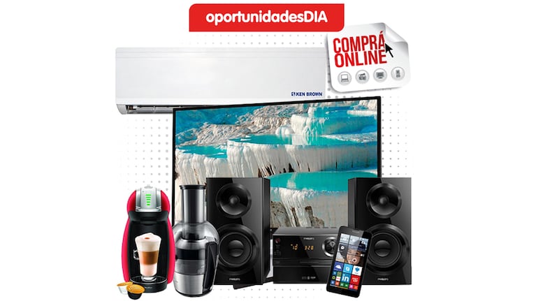 Llegó OportunidadesDIA, el e-commerce de Supermercados DIA con hasta 50% OFF en electro 