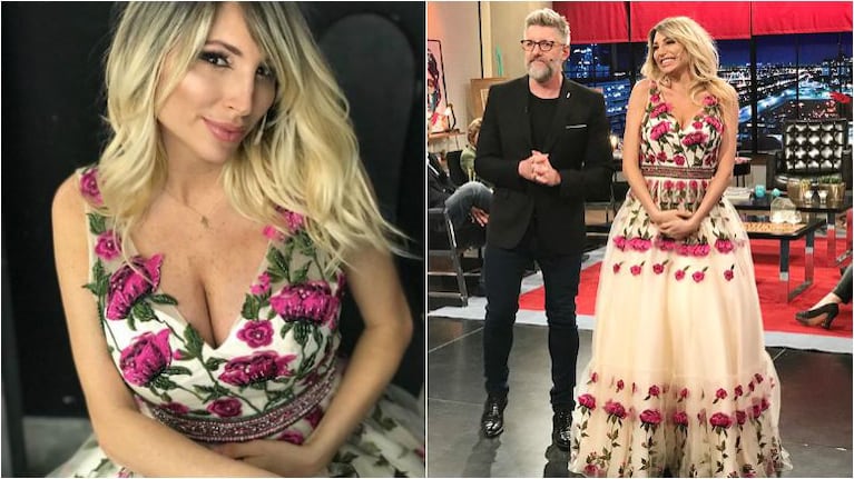 ¡Lluvia de corazones! Vicky Xipolitakis lució su pancita de 4 meses: Embarazada desde la panza hasta el corazón