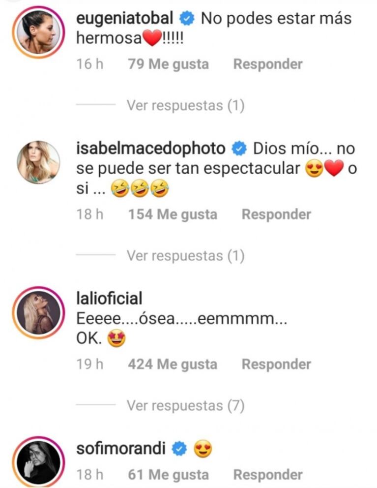 Lluvia de piropos de actrices sobre el look de Celeste Cid para Separadas: "La más diosa del mundo mundial"