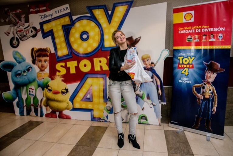 ¡Locos por Forky! La salida de los famosos con sus hijos para ver Toy Story 4, el éxito de Pixar