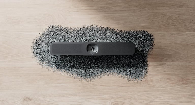 Logitech lanzó la cámara de conferencias MeetUp 2 con tecnología de IA.
