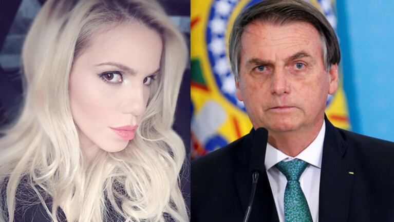 Lola fulminó a Bolsonaro por su actitud frente a la pandemia.