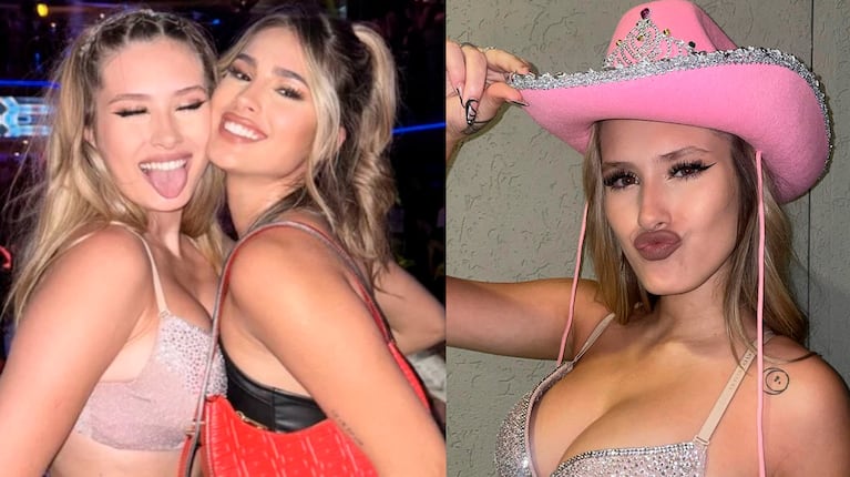 Lola, la hermana de Julieta Poggio, se egresó: las fotos de su alocada fiesta en un boliche.